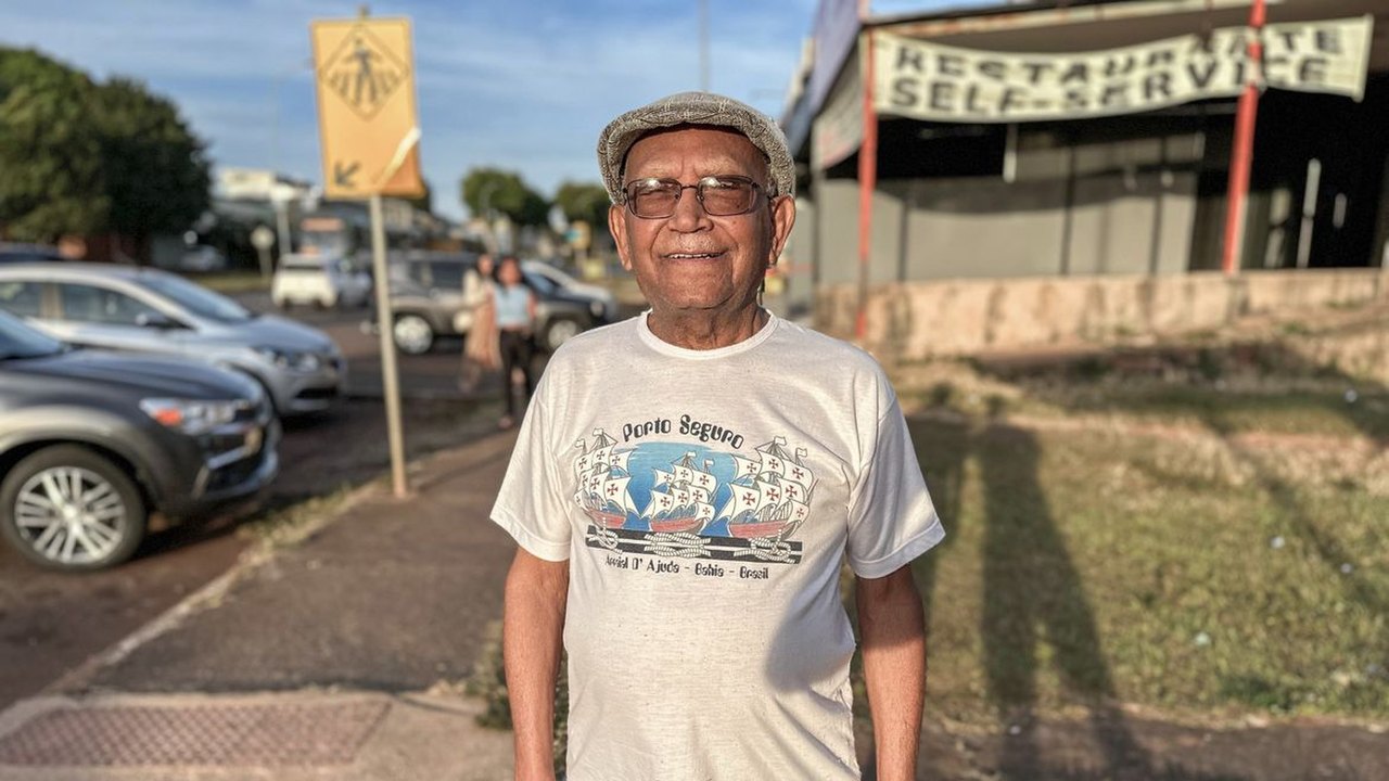 Torcedor da seleção há 20 Copas, Seu Simão, 91 anos, aposta no hexa