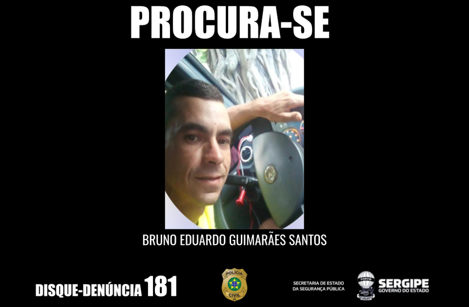 CARTAZ PROCURA-SE PC - Editável / Foto: Foto: SSP/SE