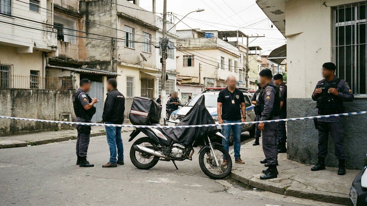 Motociclista de aplicativo é torturado e morto a tiros na Zona Norte do Rio