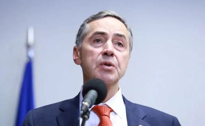 O presidente do STF, Luís Roberto Barroso