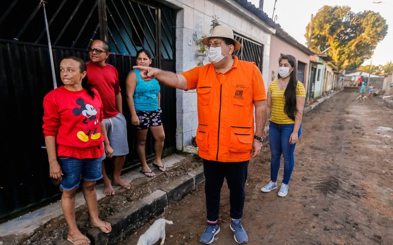 Em Rio Largo moradores do bairro Tabuleiro do Pinto vivem uma nova realidade com a pavimentação de ruas
