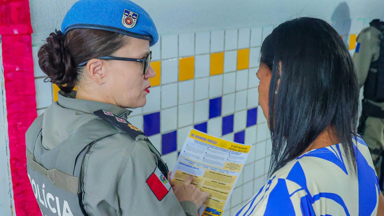Polícia Militar reforça segurança em instituições de ensino com a Operação Paz nas Escolas