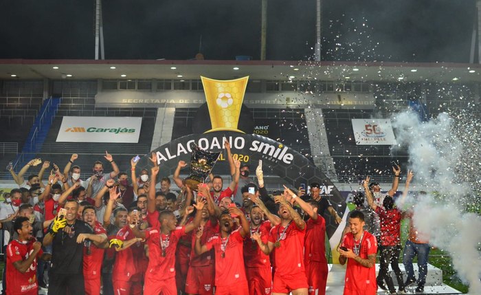 CRB derrota o CSA por 1 a 0 e garante o 31º título do Campeonato Alagoano