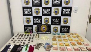 Polícia Civil de Pernambuco cumpre mandados contra organização investigada por tráfico, tortura e lavagem de dinheiro em Aracaju