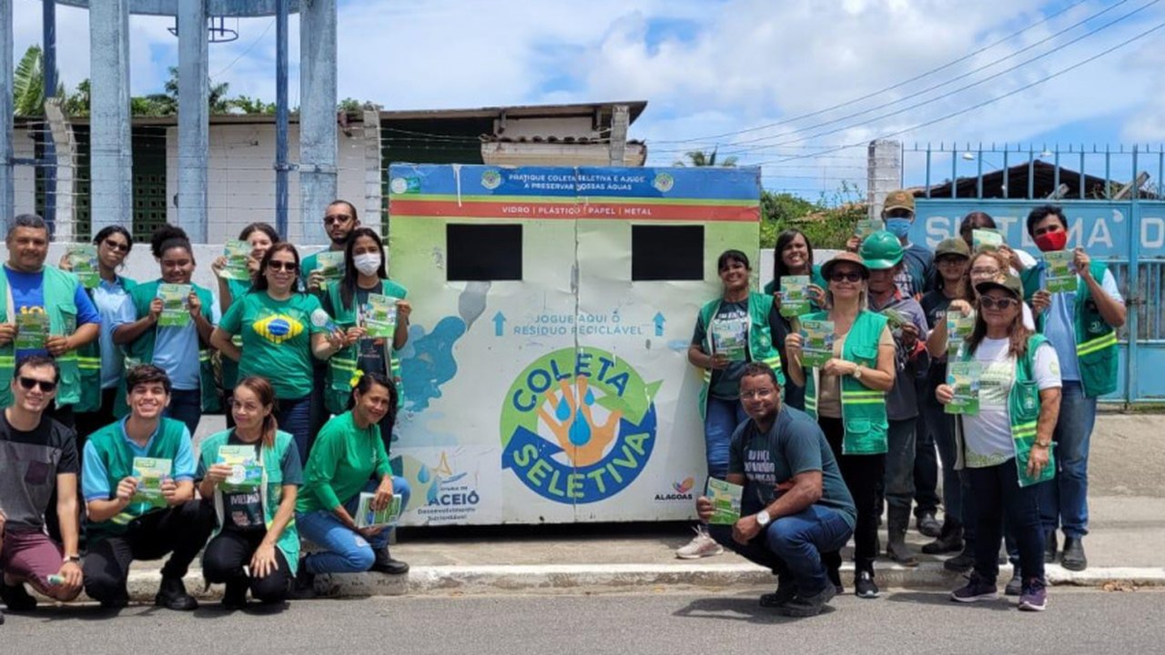 Desenvolvimento Sustentável instala Ponto de Entrega Voluntária no bairro do Antares