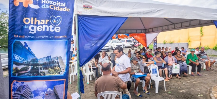 Olhar da Gente amplia acesso à cirurgia de catarata e participação da rede municipal em Maceió. Foto: Secom Maceió.