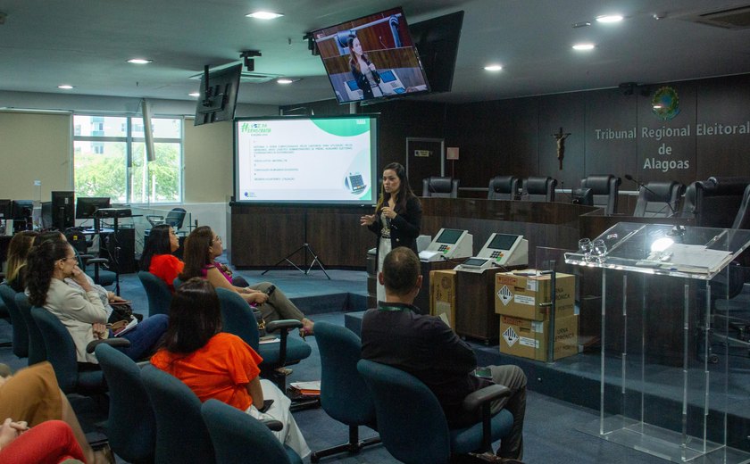 Responsáveis por treinamento de mesários são capacitados no TRE-AL