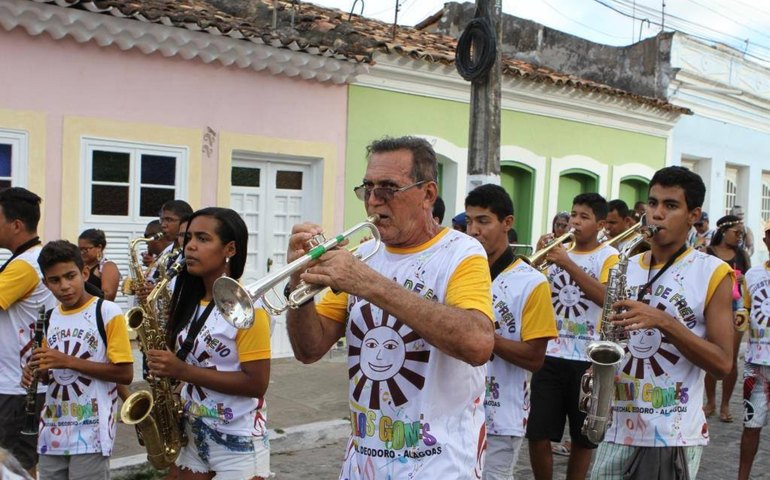 Com apoio do Governo de Alagoas, Encontro de Bandas é realizado em Santa Luzia do Norte