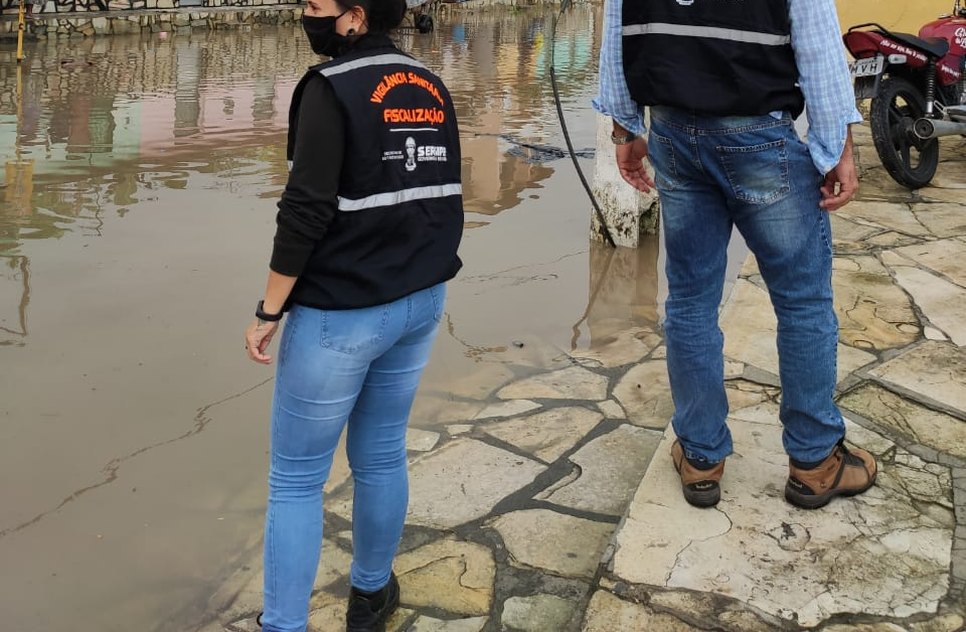 VIGILÂNCIA AMBIENTAL CHUVA / Foto: SES