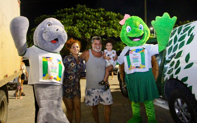 IMA reforça conscientização sobre descarte correto de resíduos durante o carnaval