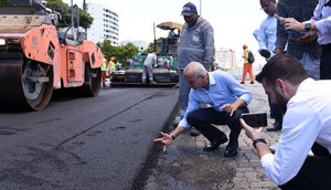 OBRAS NA AVENIDA BEIRA MAR / Foto: Ana Lícia Menezes/PMA