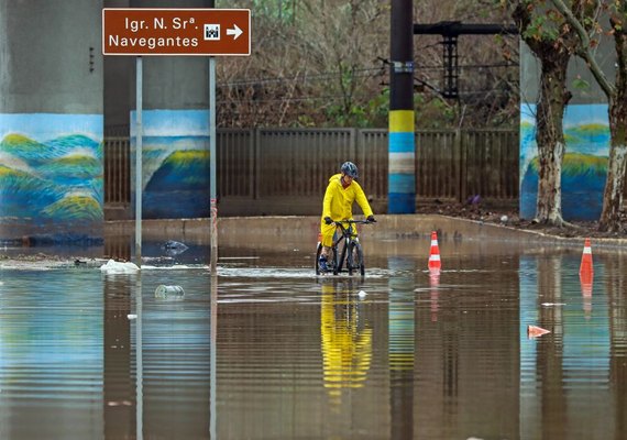 Inmet divulga alerta de perigo para o Rio Grande do Sul