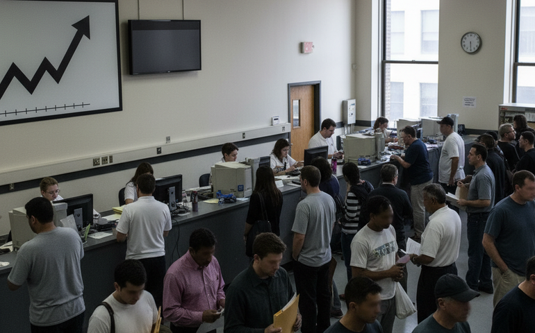 Desemprego nos EUA atinge maior nível em 4 anos e desafia pausa nos juros do Fed