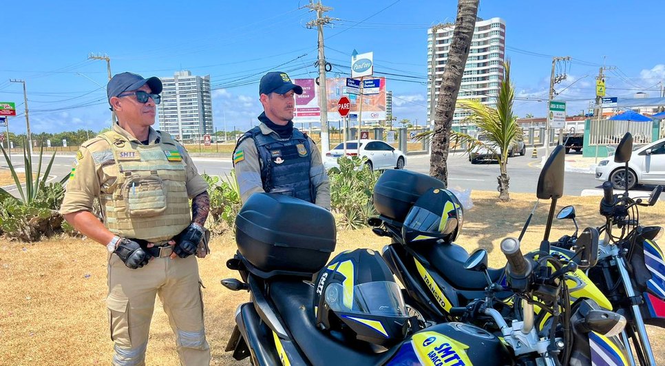 agentes_orla_smtt_aracaju / Foto: Foto: Ascom SMTT