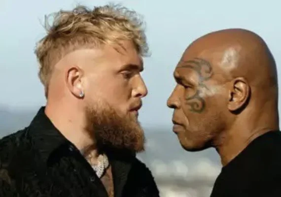 Luta entre Jake Paul e Mike Tyson teve audiência de 60 milhões de lares pelo mundo