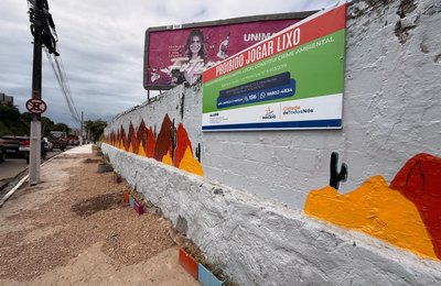 Autarquia de Limpeza Urbana transforma pontos de lixo com ações de revitalização