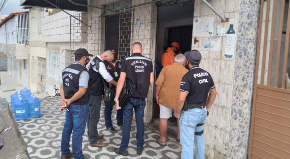 Operação conjunta fiscaliza venda irregular do gás de cozinha em Aracaju