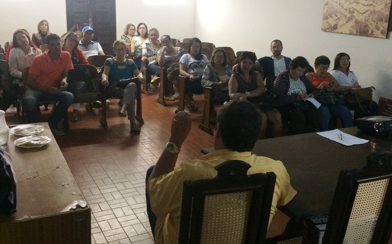 Secretaria apresenta prestação de contas para Conselho Municipal de Saúde, em Palmeira