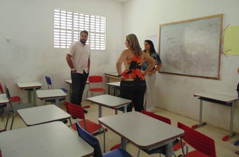 Escolas de Santana do Mundaú passam por obras de melhorias para início do ano letivo