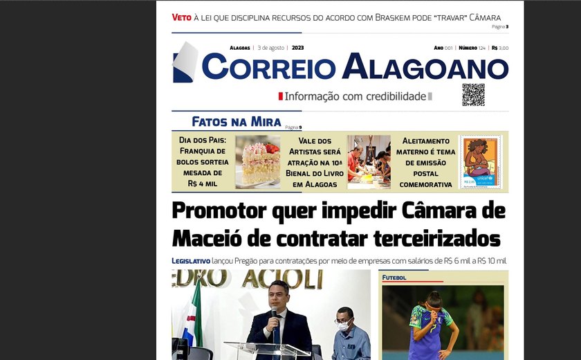 Promotor quer impedir Câmara de Maceió de contratar terceirizados