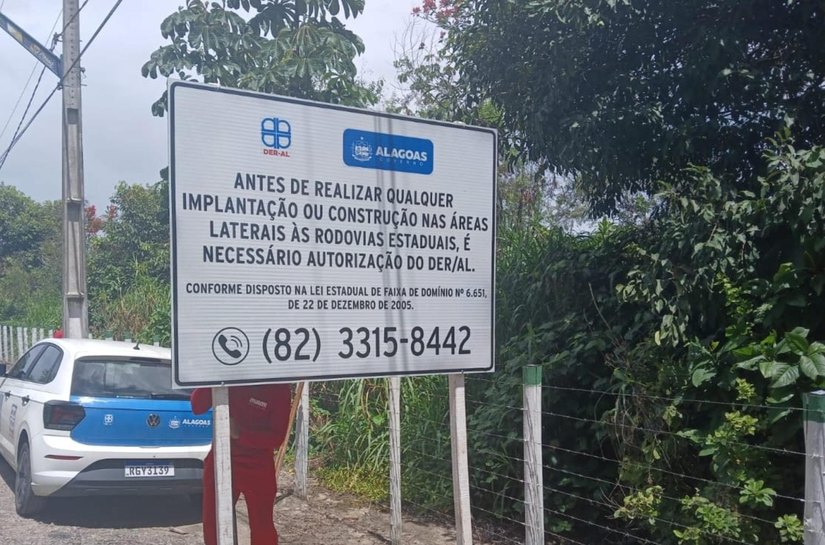 Construções ou implantações nas laterais de rodovias precisam de autorização do DER
