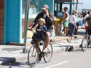 Thiago Lacerda e o filho Gael