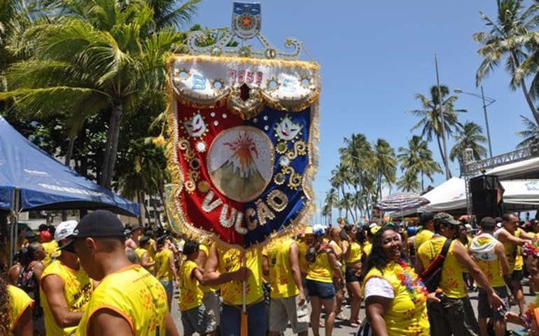 Bloco Vulcão promete animação e muito frevo para este domingo