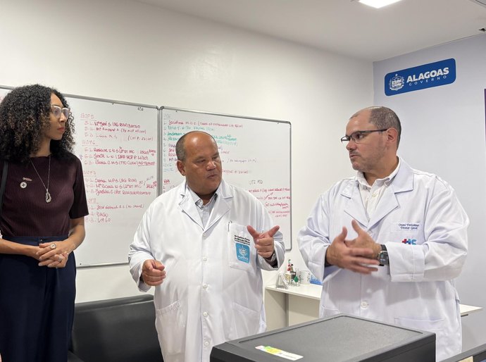 Especialidades: Comitiva do Ministério da Saúde conhece estrutura do Hospital do Coração de Alagoas