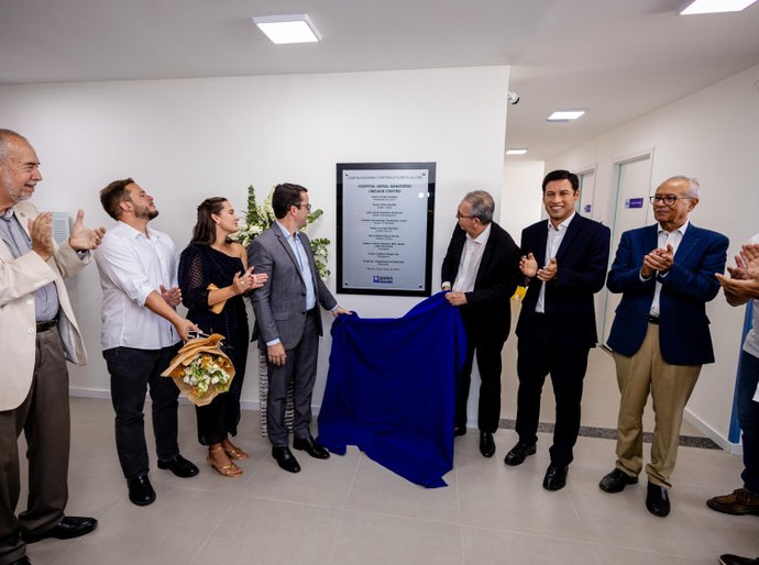 Vice-prefeito prestigia inauguração da nova unidade do Hospital Sanatório