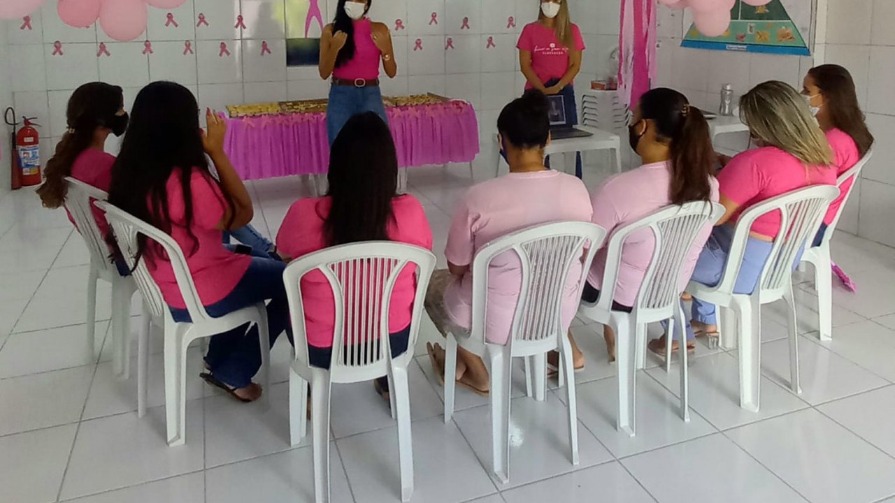 Outubro Rosa é tema de evento na Unidade de Internação Feminina