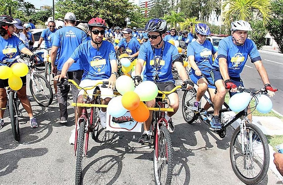 passeio ciclístico