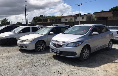 Leilão: veículos estão disponíveis para visitação