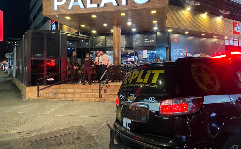Polícia Civil prende homem por furto de carne em supermercado na Ponta Verde