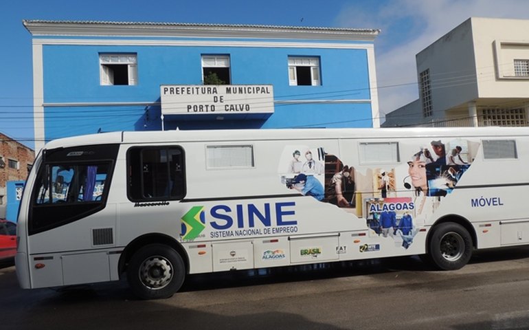 Porto Calvo recebe Sine Alagoas Móvel