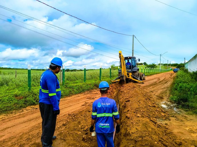 Mais Água Alagoas: município de Carneiros recebe obras de esgotamento sanitário