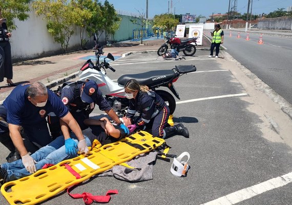 Simulado do Samu aprimora respostas nos atendimentos de urgência e emergência em Alagoas