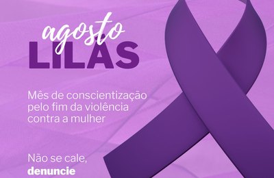 Agosto Lilás: Semudh de Palmeira abre campanha de combate à violência contra a mulher