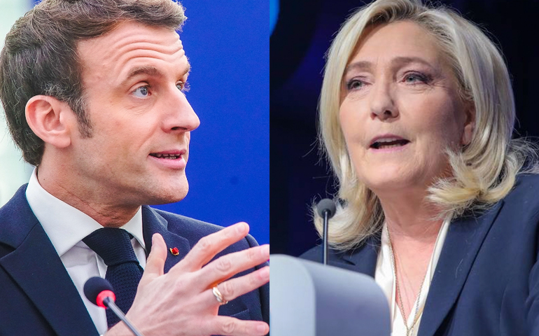 França: resultado final confirma Macron e Marine Le Pen em 2º turno