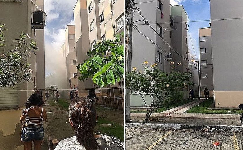 Criança resgatada de incêndio no Benedito Bentes continua com quadro grave