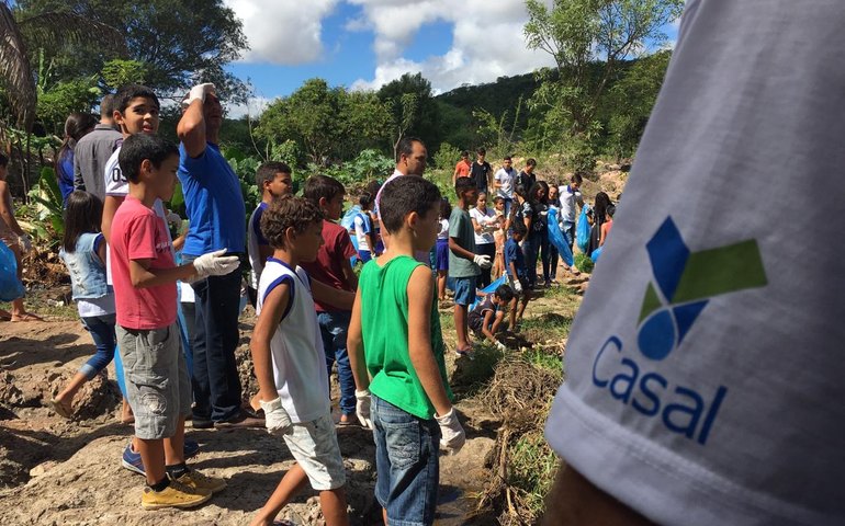 Companhia participa de ação em Santana em defesa do Rio Ipanema