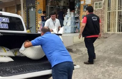 MPE/AL realiza desdobramento da operação Pão Nosso e apreende mistura que pode fazer mal à saúde 
