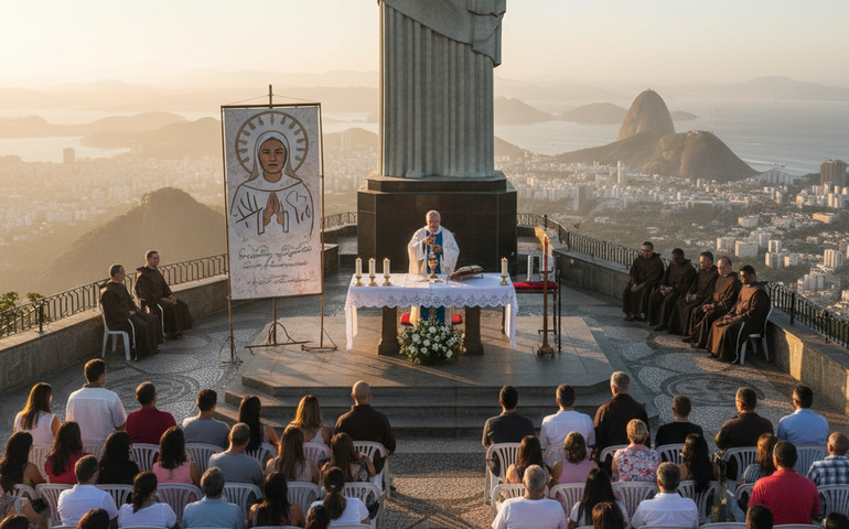 Cristo Redentor terá missa mensal dedicada a Santa Dulce dos Pobres