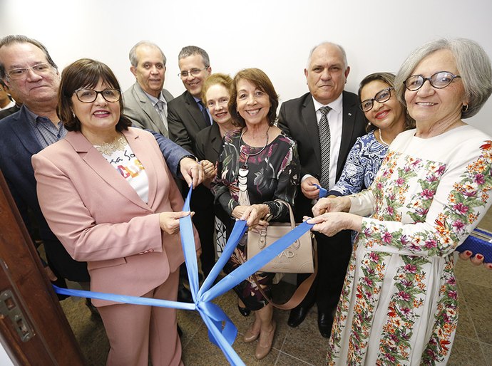 Presidente do TJ inaugura 'Sala Lilás' para enfrentamento à violência contra as mulheres