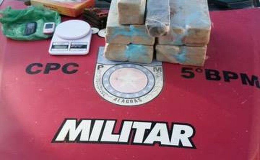 Operações da SSP na capital combatem o tráfico de drogas