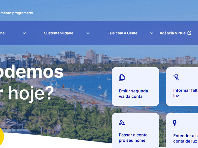 Equatorial Alagoas lança novo site com foco em inovação e experiência do cliente