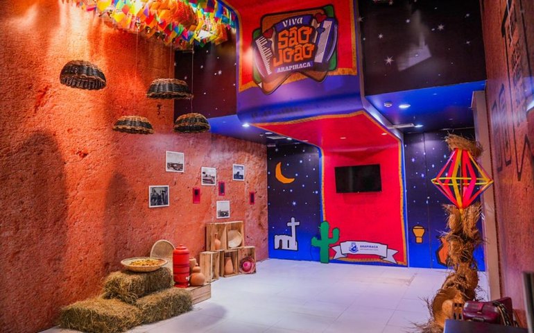 Com muita música, Prefeitura de Arapiraca inaugura Casa do Forró no Partage Shopping