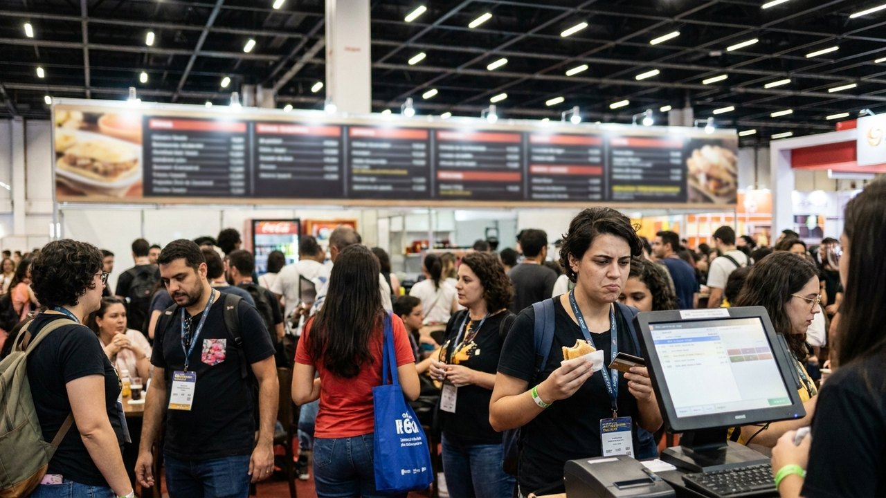 Quanto custa comer na Bienal do Livro de SP 2026? Veja principais opções e preços