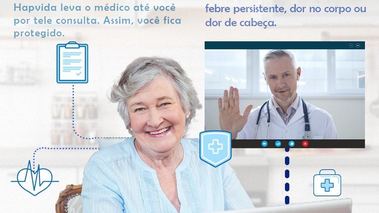 Hapvida amplia rede de teleconsulta para combater a Covid-19