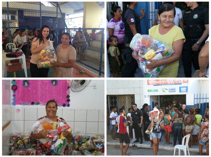 Campo Alegre: prefeitura distribui 1.500 cestas de natal para famílias carentes