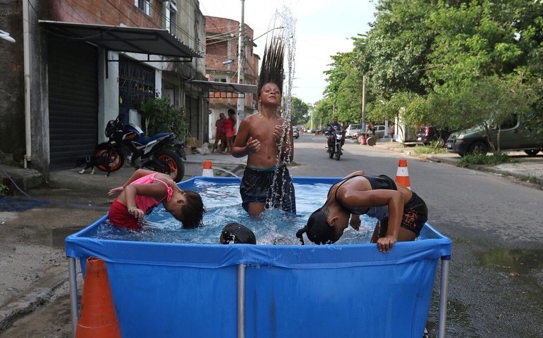 Crianças e adolescentes sofrem com mudanças climáticas, alerta Unicef